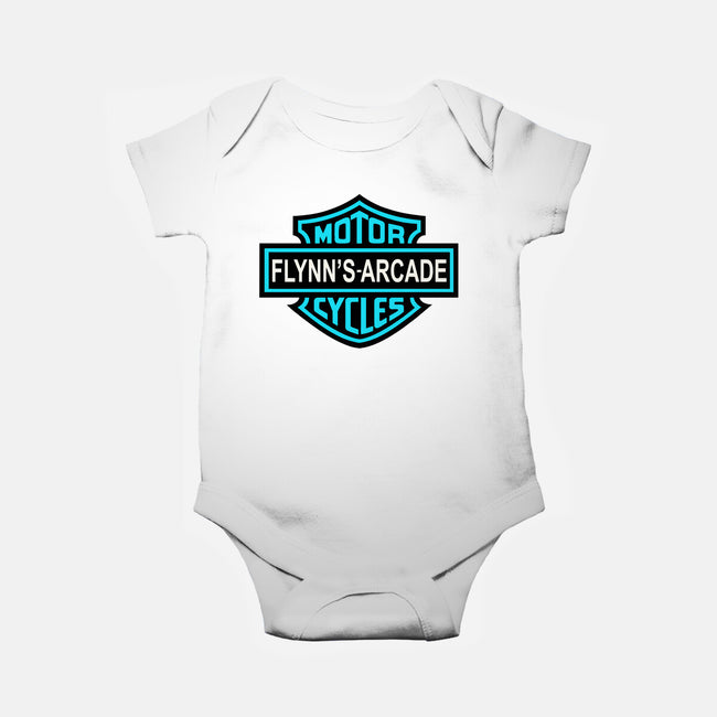 Flynns Arcade-Baby-Basic-Onesie-Melonseta