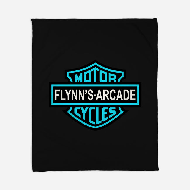 Flynns Arcade-None-Fleece-Blanket-Melonseta