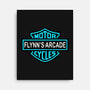 Flynns Arcade-None-Stretched-Canvas-Melonseta