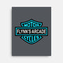 Flynns Arcade-None-Stretched-Canvas-Melonseta