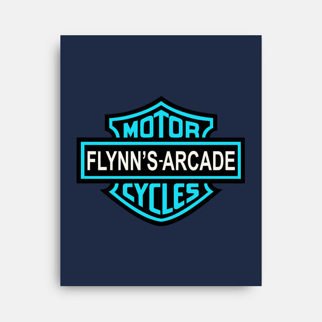 Flynns Arcade-None-Stretched-Canvas-Melonseta