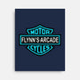 Flynns Arcade-None-Stretched-Canvas-Melonseta