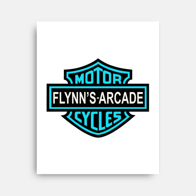 Flynns Arcade-None-Stretched-Canvas-Melonseta