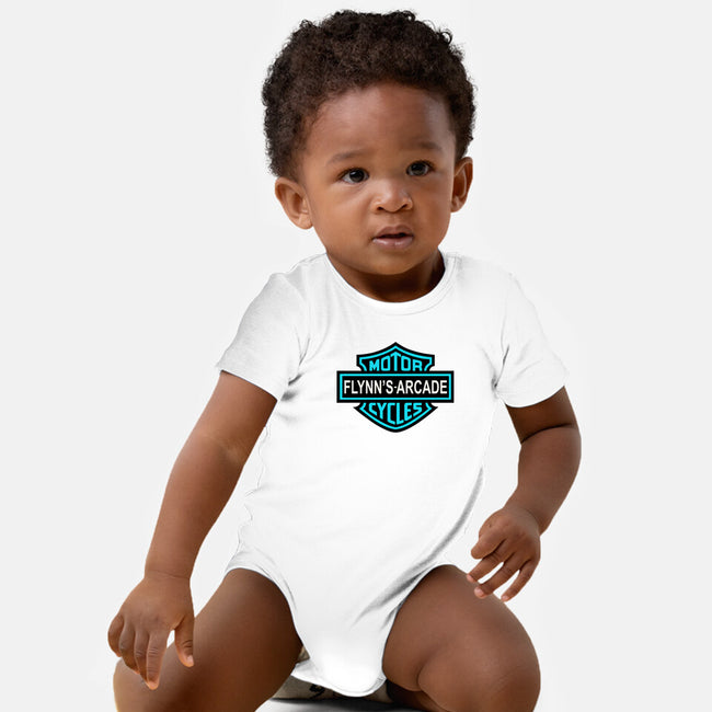 Flynns Arcade-Baby-Basic-Onesie-Melonseta