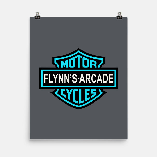 Flynns Arcade-None-Matte-Poster-Melonseta