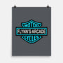 Flynns Arcade-None-Matte-Poster-Melonseta