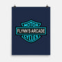 Flynns Arcade-None-Matte-Poster-Melonseta