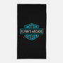 Flynns Arcade-None-Beach-Towel-Melonseta