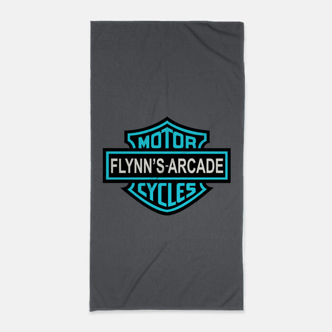 Flynns Arcade-None-Beach-Towel-Melonseta