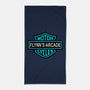 Flynns Arcade-None-Beach-Towel-Melonseta