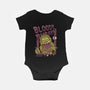 Burger Monster-Baby-Basic-Onesie-MeanMonkey