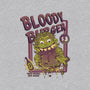 Burger Monster-Womens-Fitted-Tee-MeanMonkey