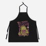 Burger Monster-Unisex-Kitchen-Apron-MeanMonkey