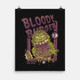 Burger Monster-None-Matte-Poster-MeanMonkey