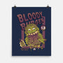 Burger Monster-None-Matte-Poster-MeanMonkey