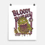 Burger Monster-None-Matte-Poster-MeanMonkey