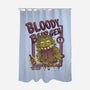 Burger Monster-None-Polyester-Shower Curtain-MeanMonkey