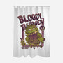 Burger Monster-None-Polyester-Shower Curtain-MeanMonkey