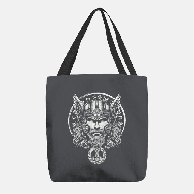 God Of Lightning And Thunder-None-Basic Tote-Bag-DrMonekers