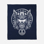 God Of Lightning And Thunder-None-Fleece-Blanket-DrMonekers