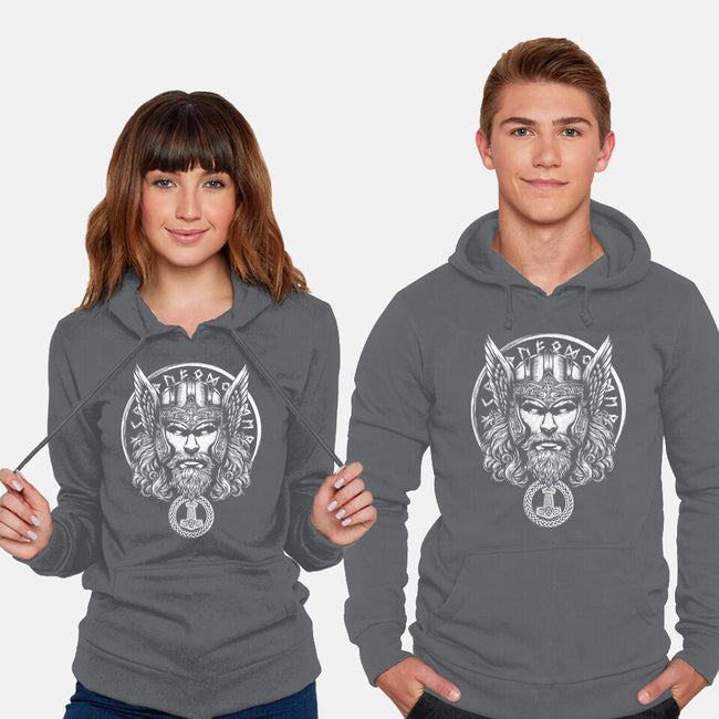 God Of Lightning And Thunder-Unisex-Pullover-Sweatshirt-DrMonekers