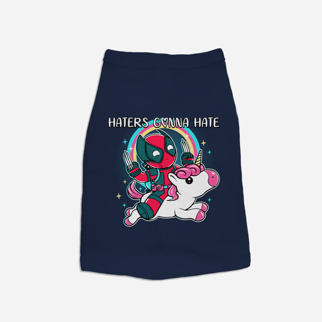 Haters Gonna Hate-Cat-Basic-Pet Tank-naomori