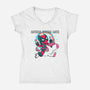 Haters Gonna Hate-Womens-V-Neck-Tee-naomori