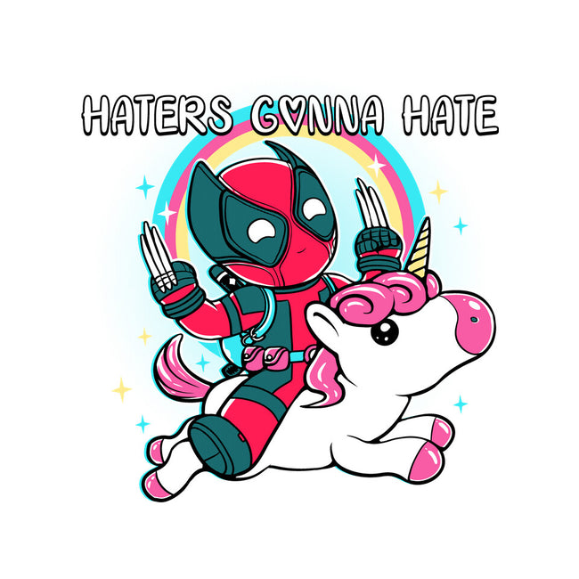 Haters Gonna Hate-Unisex-Crew Neck-Sweatshirt-naomori