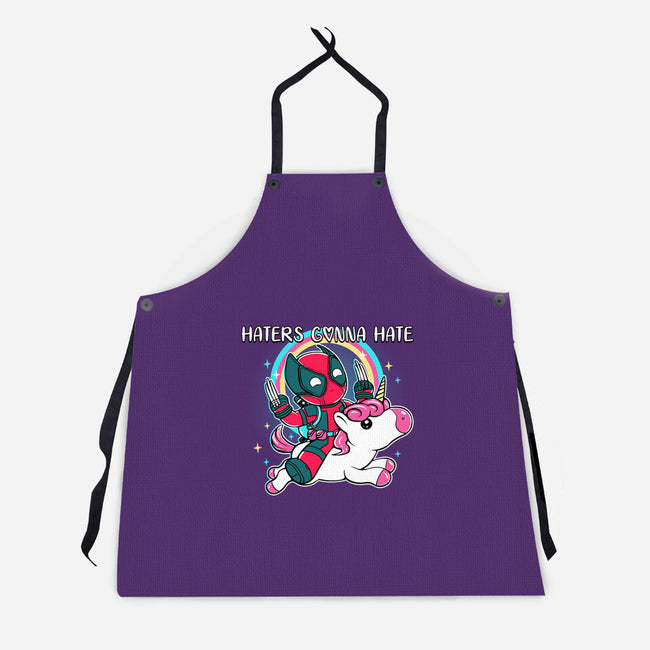 Haters Gonna Hate-Unisex-Kitchen-Apron-naomori