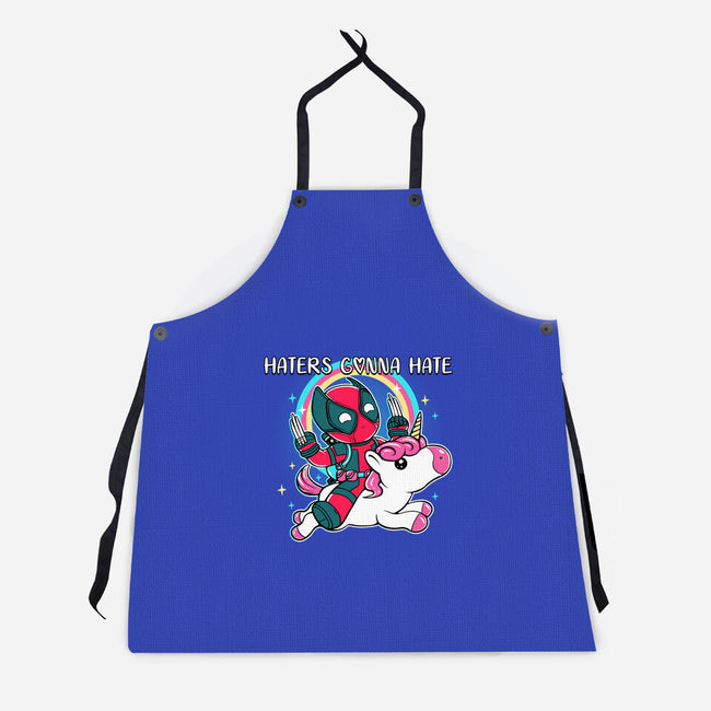 Haters Gonna Hate-Unisex-Kitchen-Apron-naomori