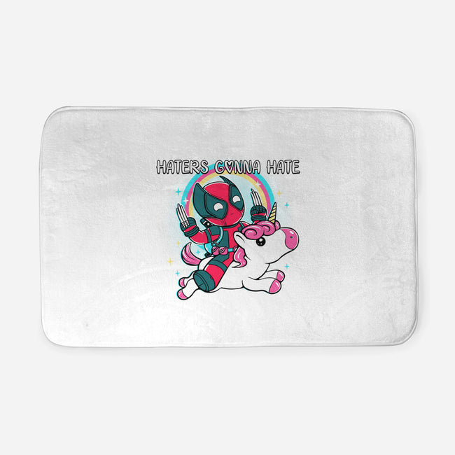 Haters Gonna Hate-None-Memory Foam-Bath Mat-naomori