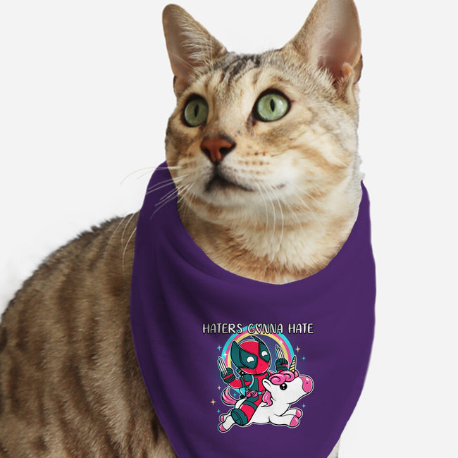 Haters Gonna Hate-Cat-Bandana-Pet Collar-naomori