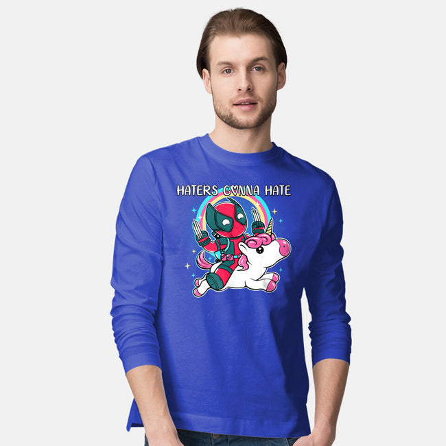 Haters Gonna Hate-Mens-Long Sleeved-Tee-naomori