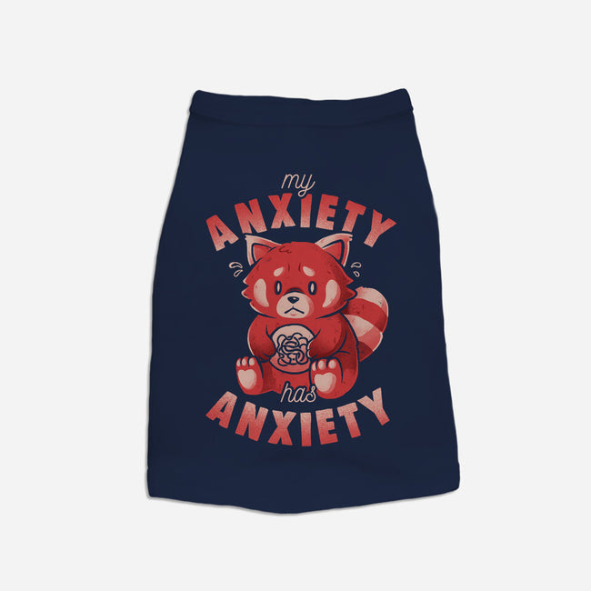 My Anxiety Has Anxiety-Dog-Basic-Pet Tank-eduely