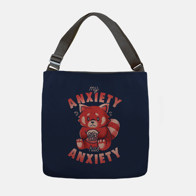 My Anxiety Has Anxiety-None-Adjustable Tote-Bag-eduely