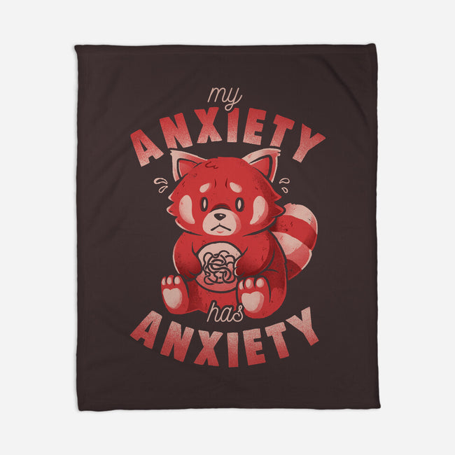 My Anxiety Has Anxiety-None-Fleece-Blanket-eduely