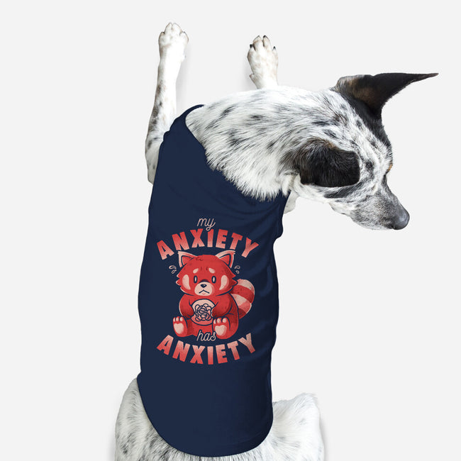 My Anxiety Has Anxiety-Dog-Basic-Pet Tank-eduely