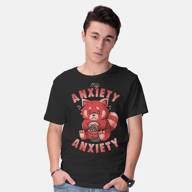 My Anxiety Has Anxiety-Mens-Basic-Tee-eduely