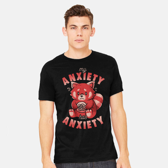 My Anxiety Has Anxiety-Mens-Heavyweight-Tee-eduely