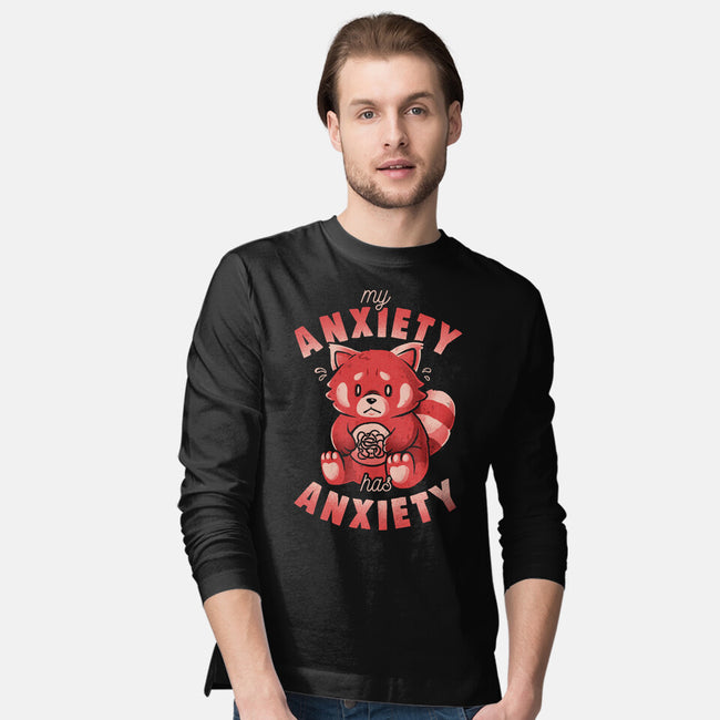 My Anxiety Has Anxiety-Mens-Long Sleeved-Tee-eduely