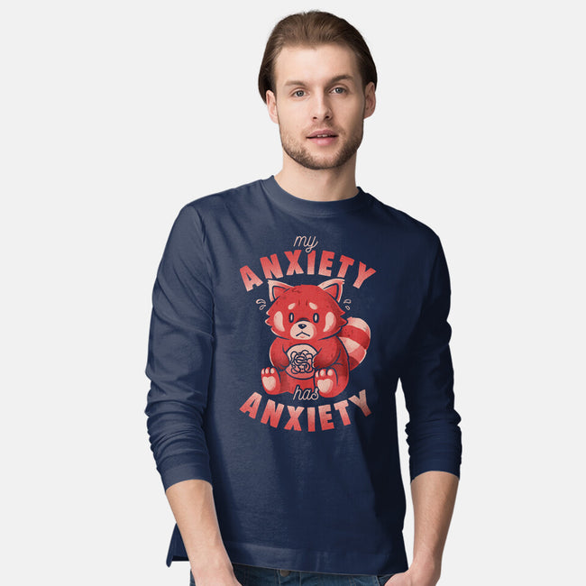 My Anxiety Has Anxiety-Mens-Long Sleeved-Tee-eduely