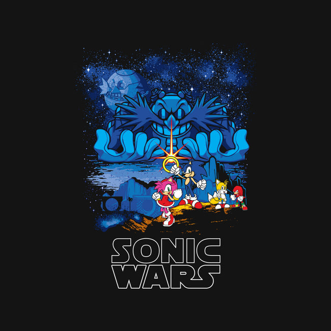 Sonic Wars-Womens-V-Neck-Tee-dalethesk8er