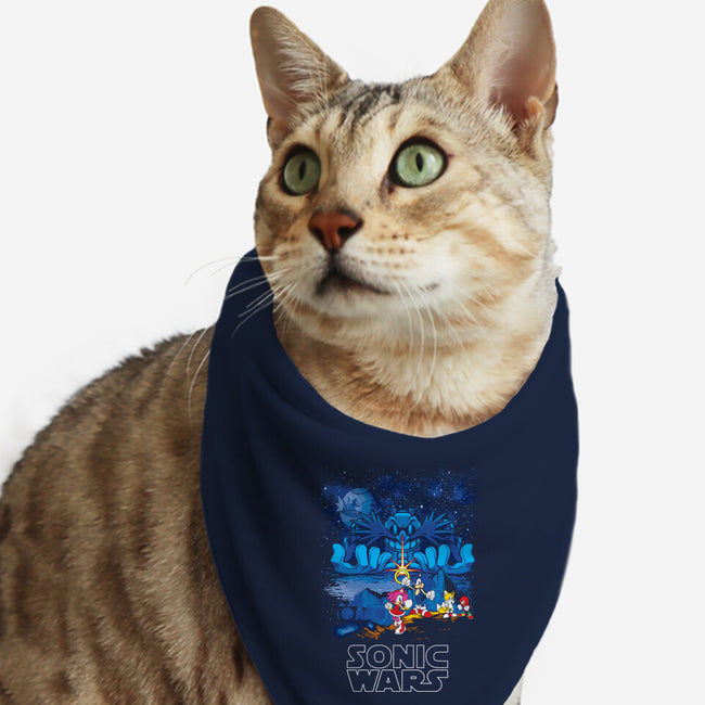 Sonic Wars-Cat-Bandana-Pet Collar-dalethesk8er