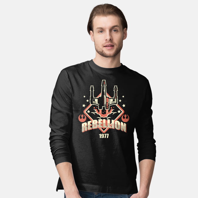 Rebellion Patch-Mens-Long Sleeved-Tee-jrberger