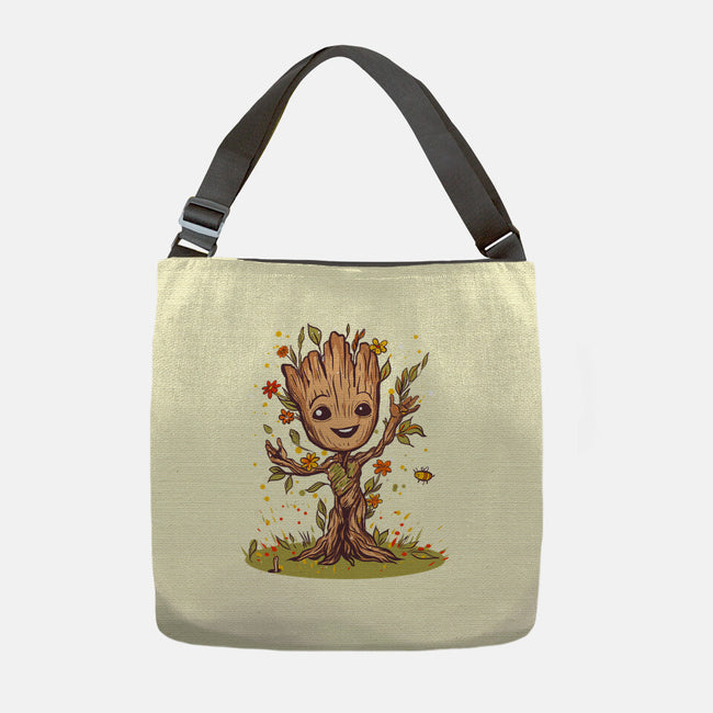 I Am Spring-None-Adjustable Tote-Bag-kharmazero