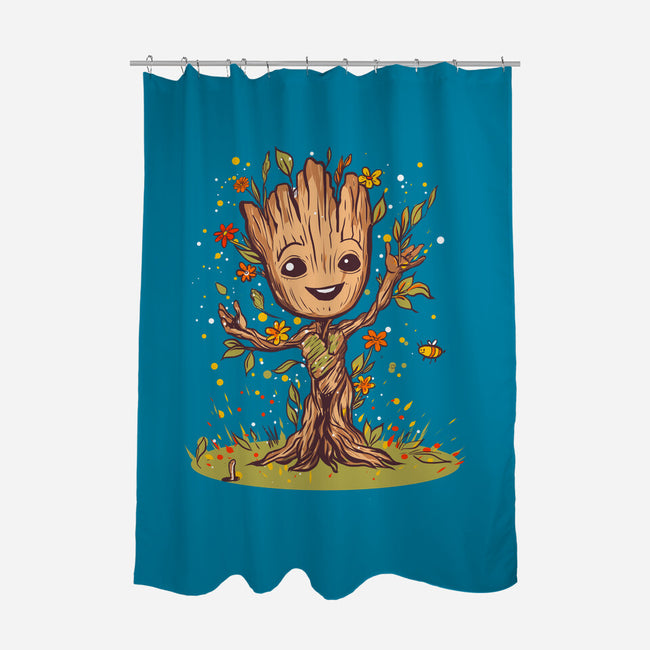 I Am Spring-None-Polyester-Shower Curtain-kharmazero