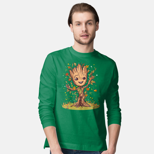 I Am Spring-Mens-Long Sleeved-Tee-kharmazero