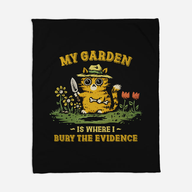 Bury The Evidence-None-Fleece-Blanket-kg07