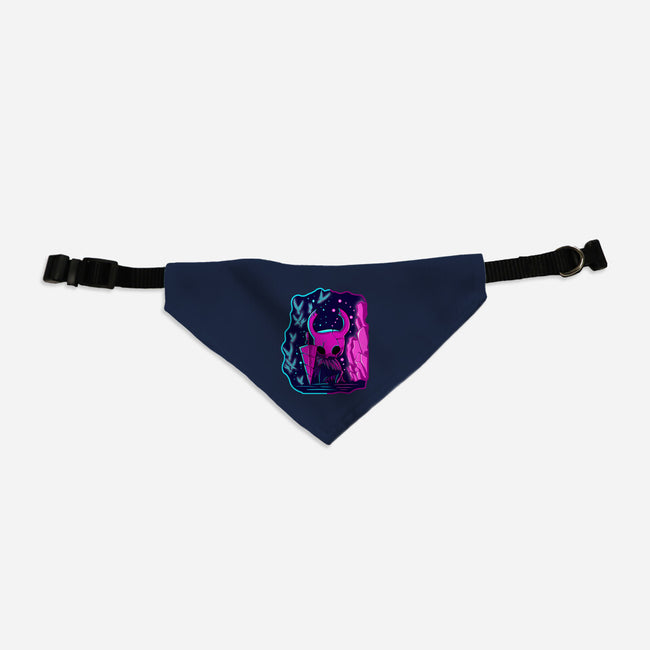 The Hollow Neon Knight-Dog-Adjustable-Pet Collar-nickzzarto