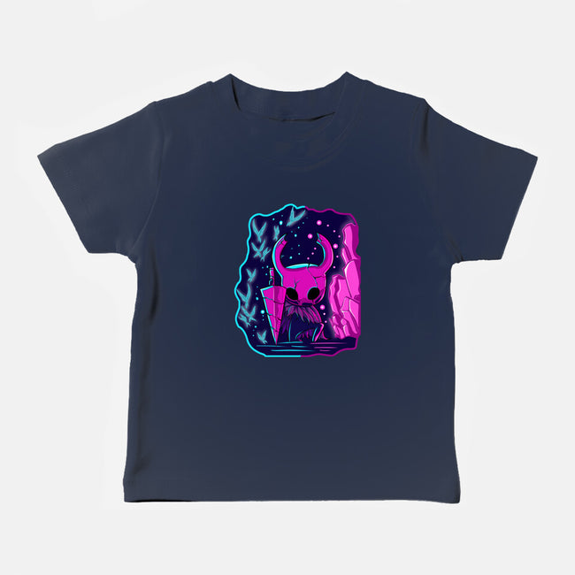 The Hollow Neon Knight-Baby-Basic-Tee-nickzzarto